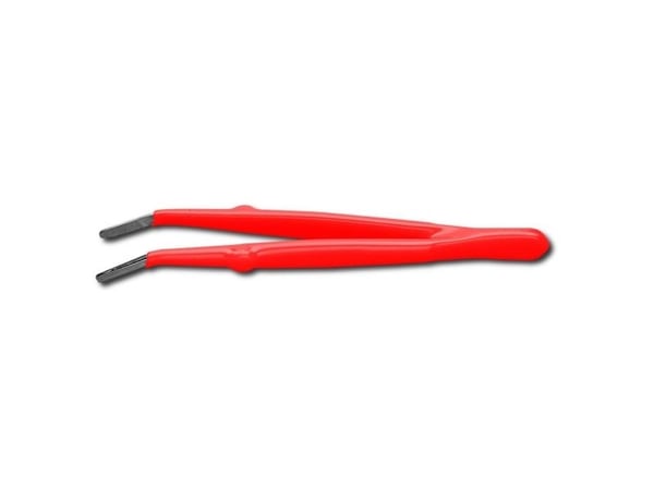 Donau Elektronik PZ18 isolert pinsett stump, bøyd 145 mm