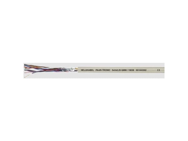 HELUKABEL 19003, Pienjännitekaapeli, Harmaa, Kupari, 0.14 mm², 8 kg/km, -5 - 80 °C