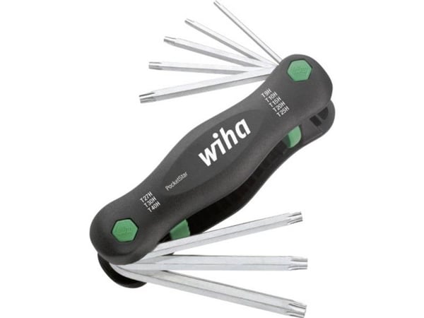 Wiha 363TRP8 vinkelskrujernsett TORX BO, stor 8 deler