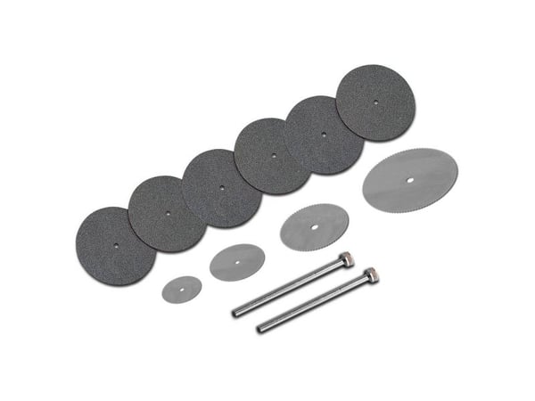 Donau Elektronik skjæreskiver-sett 1739, 10 deler, 22 mm, 1,7 mm