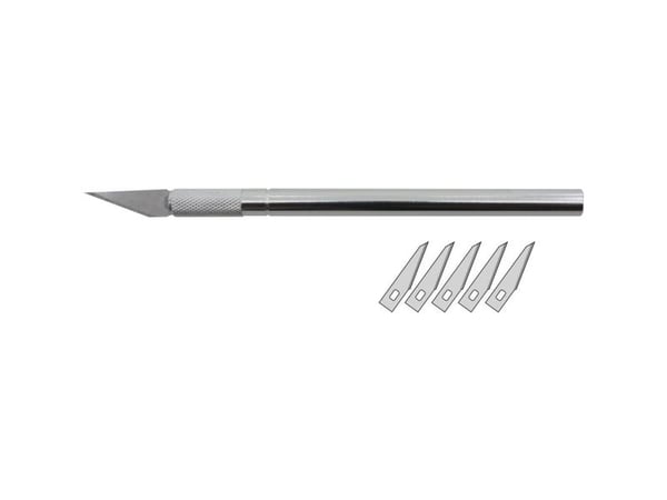 Donau Elektronik MS01 precisions- och hobbykniv silver