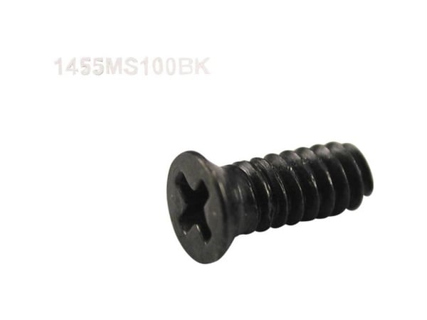 Hammond Electronics 1455MS100BK Reserveskrue Stål Sort 100 stk