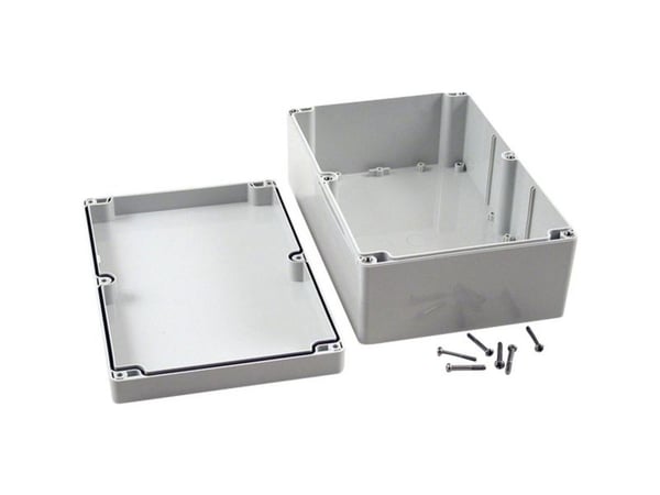 Hammond Electronics 1554VAGY Universalkabinet 240 x 160 x 90 ABS Grå 1 stk