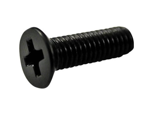 Hammond Electronics 1591MS100BK reservedel-/reserveskrue stål sort 100 stk