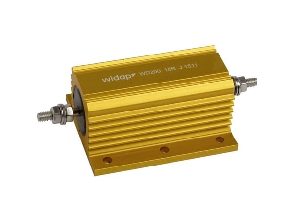 Widap 160174 trådresistor 15 O i kabinettet 300 W 5 % 1 stk
