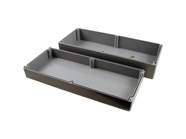 Hammond Electronics 1590ZGRP264 universal kabinett 600 x 250 x 160 polyester grå 1 stk