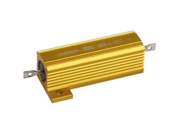 Widap 160110 trådbasert motstand 4,7 k? i kabinettet 50 W 5 % 1 stk