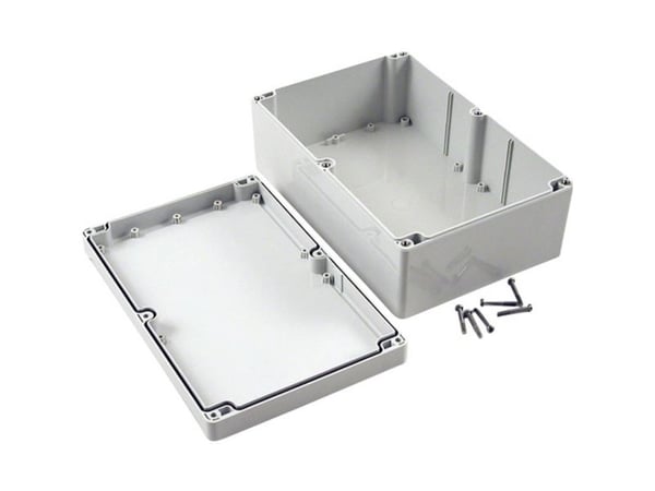 Hammond Electronics 1555VAGY Universalkabinet 240 x 160 x 90 Polykarbonat Grå 1 stk