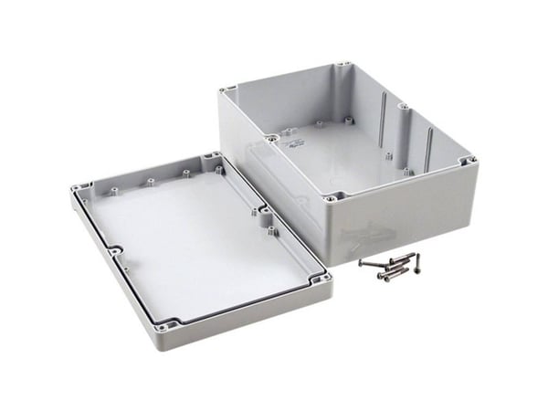 Hammond Electronics 1555VA2GY Universalskap 240 x 160 x 90 Polykarbonat Grå 1 stk