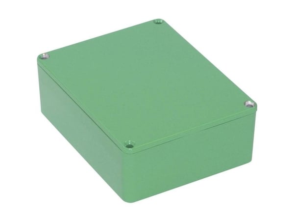 Hammond Electronics 1590BBSGR universalkabinett 120 x 94 x 42 aluminium Grønn 1 stk