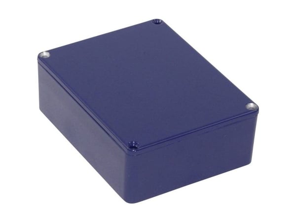 Hammond Electronics 1590BBSCB universal-kapsling 120 x 94 x 42 aluminium blå (1 stk)