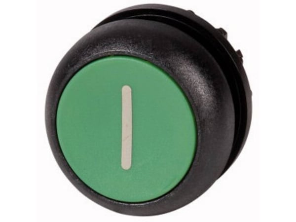 Eaton M22S-DRL-G-X1, Plast, IP66, IP67, IP69K, Sort, Grønn, IEC/EN 60068-2-27 UL File No.: E29184 UL Category Control No.: NKCR CSA UL UL 508 CSA C...