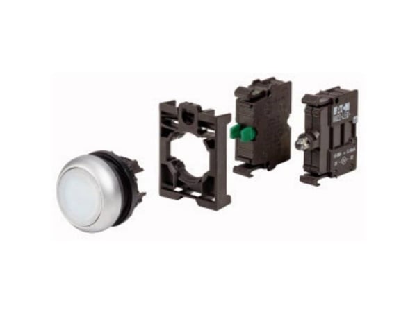 Eaton M22-DL-W-K10LED-BVP Valaistu painike eturengas muovinen 1 kpl (110931)