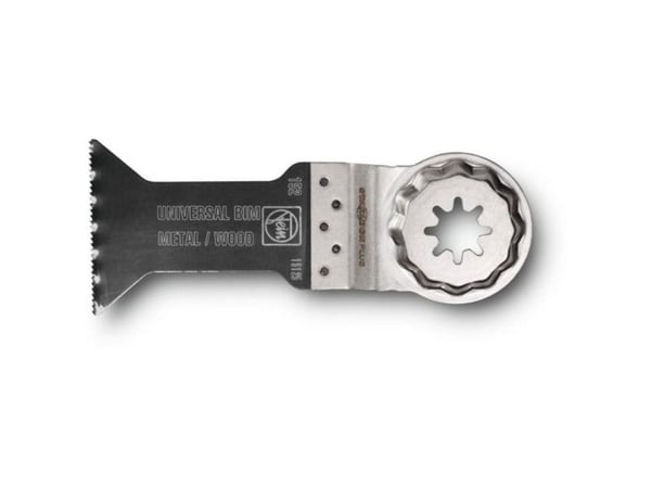 FEIN 63502152230, Sagblad, Rør, Gipsplater, Plast, Profil, Blad metall, Tre, Bimetall, 60 mm, 44 mm, 5 stykker