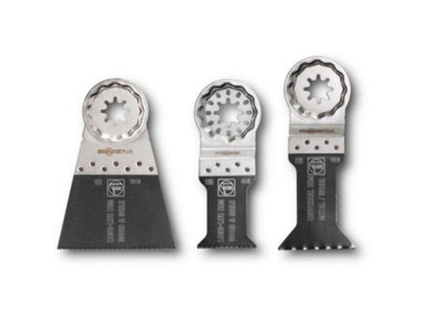 FEIN 35222952030, Universell, Sort, Rustfritt stål, 3 stykker