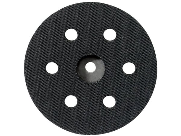 Metabo 624064000, Bakplate for slipeskive, Sort, Rund, 8 cm, 8 cm, 1 stykker
