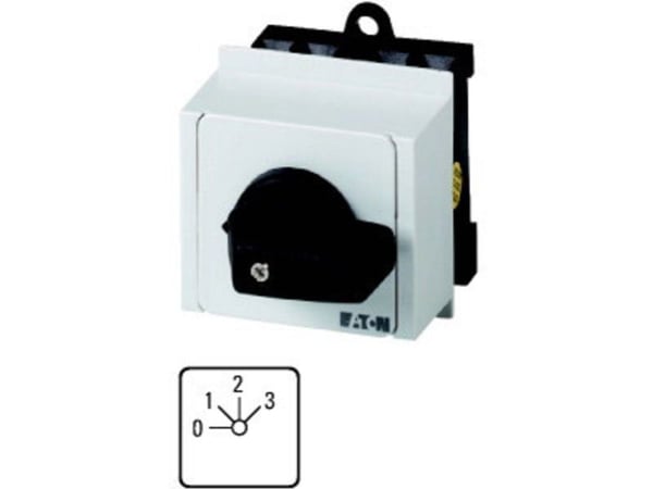 Eaton T0-2-8241/IVS, Pintakytkin, 1P, Langallinen, Musta, Valkoinen, IP30, UL 60947-4-1; CSA - C22.2 No. 60947-4-1-14; CSA-C22.2 No. 94; IEC/EN 609...
