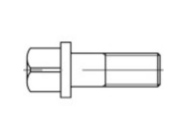 TOOLCRAFT 107941 Firkantskruer M16 60 mm Firkant DIN 478 Firkant DIN 478 Stål 10 stk