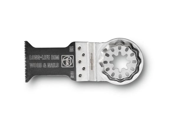 FEIN 63502160220, Sagblad, Gipsplater, Plast, Tre, Bimetall, 50 mm, 35 mm, 3 stykker