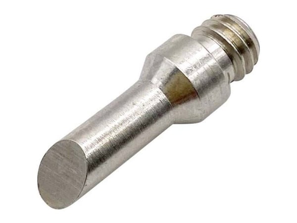 TOOLCRAFT T03 loddetipp rund, lang, skråskåret spisstørrelse 7 mm spisslengde 22 mm 1 stk.