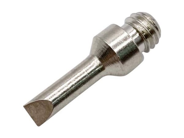 TOOLCRAFT T02 loddespiss meisel-/meiselform 7 mm spissstørrelse, 22 mm spisslengde (1 stk.)