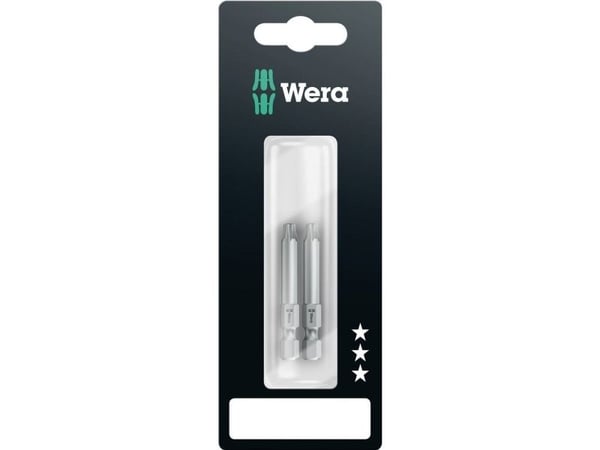 Wera 867/4 Z SB, 2 stykker, Torx, TX20, CE, GS, DVE, 50 mm, 60 mm