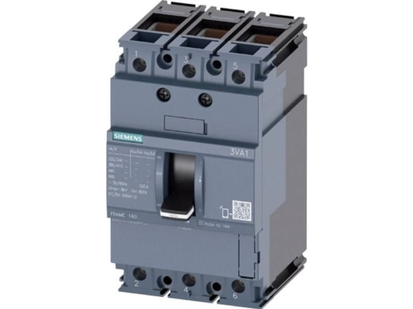 Siemens Siemens Siemens Indus.Sector Strömbrytare 1 st Inställningsområde (ström): 63 - 63 A Kopplingsspänning (max.): 690 V/AC (B x H x D) 76,2 x ...