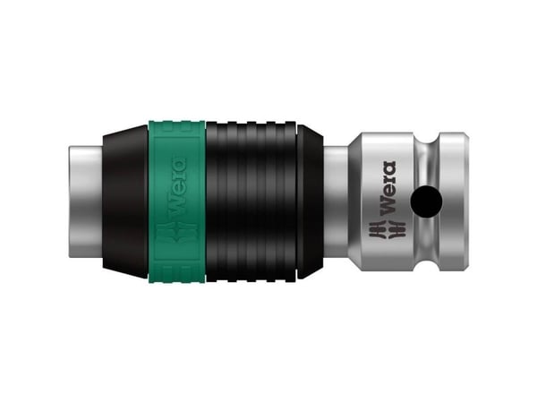 Wera 8784 A1, Stikkontakt, 1/4", Imperisk, 1 hoder, 1/4", Kromvanadiumstål, Plast