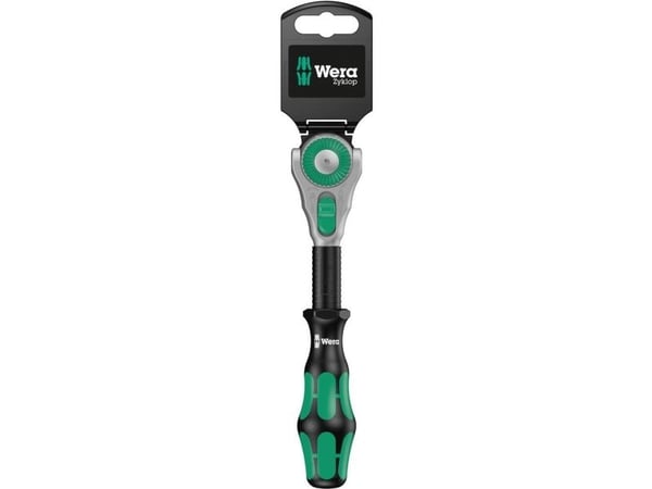 Wera 8000 B SB, 72 stykker, Sort, Grønn, Sort, Grønn, 3/8", Tsjekkisk Republikk, 329 g