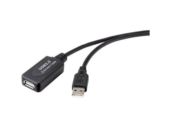 Renkforce RF-4535088, 20 m, USB A, USB A, USB 2.0, 480 Mbit/s, Lajittelu
