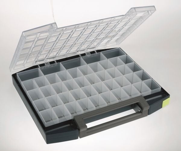raaco Boxxser 55 5x10-45, Polykarbonat, 1,91 kg, Blå