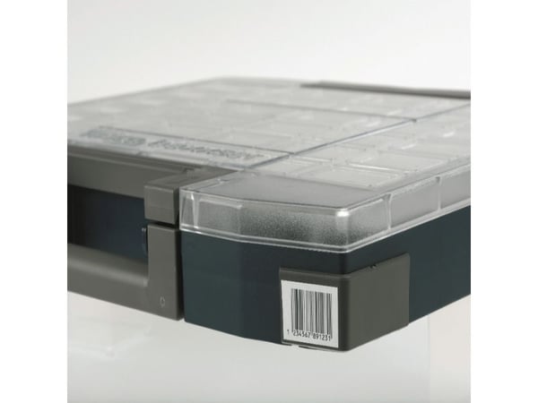 raaco Boxxser 55 5x10-45, Polykarbonat, 1,91 kg, Blå