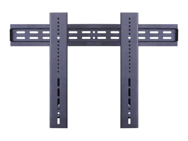 Multibrackets M Public Video Wall Mount Push - Monteringssett (uttrekksveggmontering) - for flatpanel - metall - svart og skifer - skjermstørrelse:...