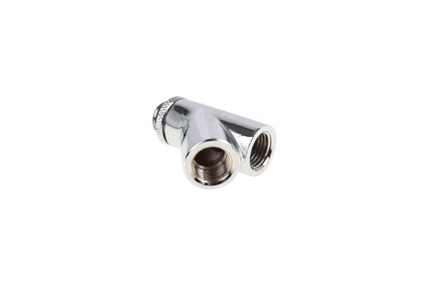 Alphacool Eiszapfen Y-kontakt 45° - G1/4 - tilkoblingsadapter for væskekjølingssystem - krom