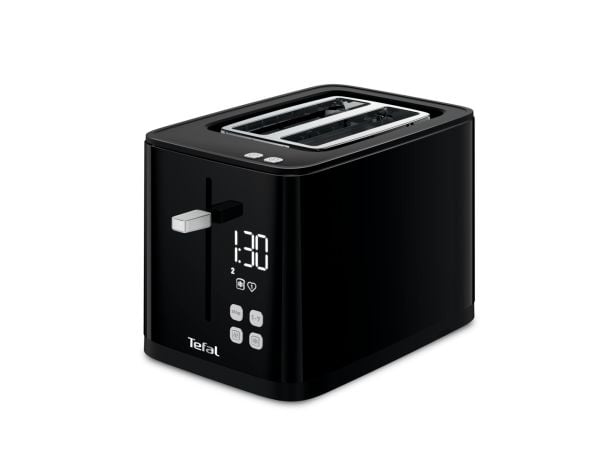 Tefal TT6408, 2 skiver, Svart, Berøringskontroll, 850 W, 167 mm, 240 mm