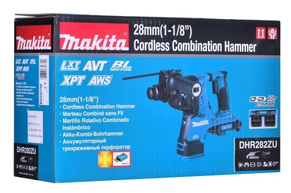 MAKITA SDS-PLUS 2x18V 2.8J AVT poravasara ilman akkua ja latauslaitetta DHR282ZU