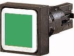 Eaton Q18D-GN, Knapp, Svart, Grön, Plast, IP65, 50 mm