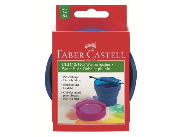 Faber-Castell CLIC&GO - Vattenkopp - blå