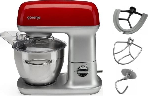 Gorenje MMC1000RLR - Kjøkkenmaskin - 1000 W - rød