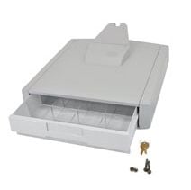 Ergotron StyleView Primary Storage Drawer, Single - Lagringsboks - gråhvit - vognmonterbar