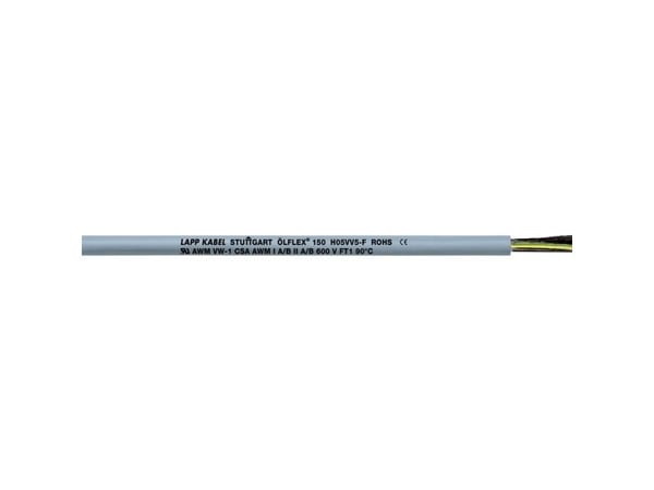 LAPP ÖLFLEX® 150 Styreledning 2 x 1 mm² Grå 15202-75 75 m