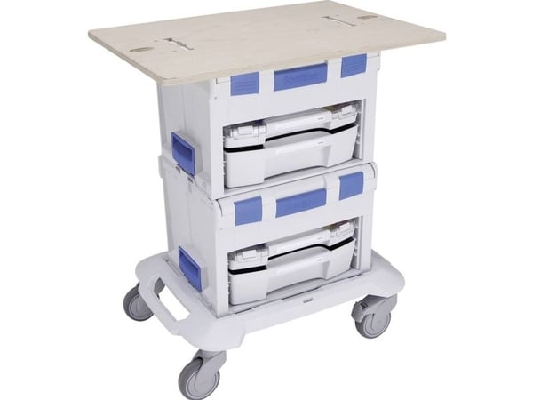 Sortimo L-BOXX 100.001.0163 mobil arbeidsplate oljert tre (L x B x H) 700 x 490 x 18 mm