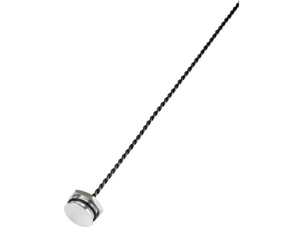TRU COMPONENTS 647849 PS161P10Y01 Piezo-painike (Ø) 18 mm 1 kpl 1 kpl