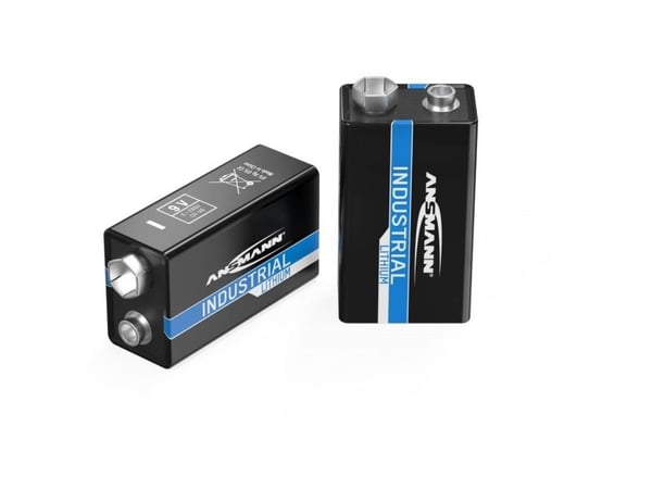 Ansmann 1505-0002, Single-use battery, Lithium, 9 V, 5 stykker, Svart, -40 - 60 °C