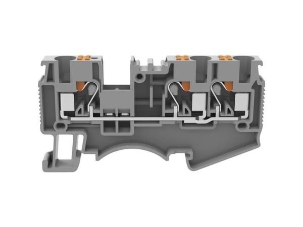 Degson DS4-TW-01P-11-00A(H) Genomgångsklemme Push-In-klemme Grå 1 stk