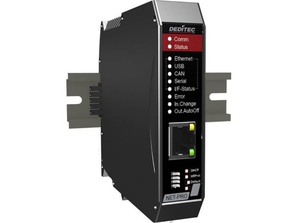 Deditec NET-CPU-PRO-CS multifunktionsmodul CAN-buss, USB, Ethernet, RS-232, RS-485