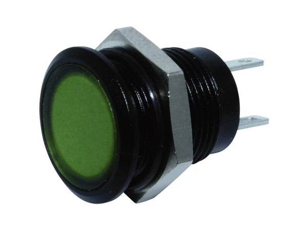 Merkkivalo Construct SKED12714 LED-merkkivalo Vihreä 24 V/DC