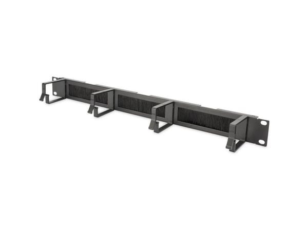 Digitus DN-97663, Kaapelin hallintapaneeli, Terästä, Musta, 1 kpl