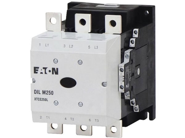 Eaton DILM250/22(RA250), Kontaktor, Sort, Hvid, IP00, 160 mm, 208 mm, 189 mm