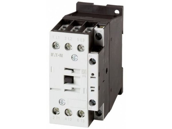 Eaton DILM25-01(RDC24), Kontaktori, Musta, Valkoinen, IP00, 56 mm, 85 mm